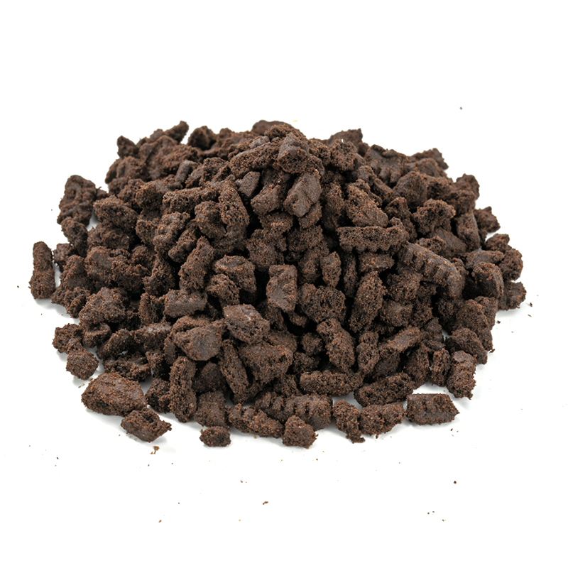 Middelgrote cacaokoekjes verkruimelt Middelgrote cacaokoekjes verkruimelt
