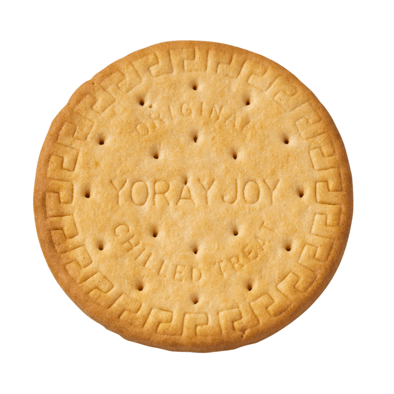 Ronde boterharde koekjes